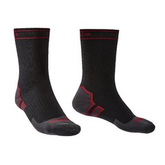 Мембранные носки Bridgedale Storm Sock HW Boot, black, S, Универсальные, Трекинговые, Средние, С мембраной, Великобритания, Великобритания