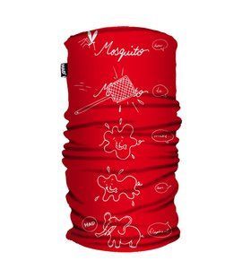 Головний убір H. A. D. Printed Fleece Tube Kids Making Elephants Red, red, One size, Унісекс, Універсальні головні убори, Німеччина, Німеччина