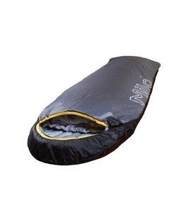 Спальный мешок Milo Gobi 185, black/grey, Regular, Спальник, Одеяло, Универсальный, Синтетический, Четырехсезонные, Left, 950, Киев, Харьков, Одесса, Днепр, Запорожье, Львов, Кривой Рог, Винница, Полтава, Чернигов, Черкассы, Сумы, Хмельницкий, Черновцы, Ровно
