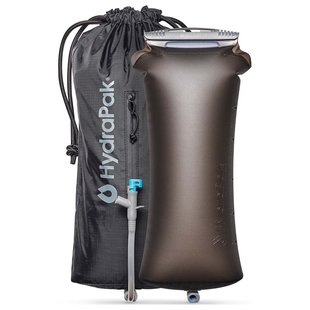 Ємність для води Hydrapak Pioneer Water Storage 6L, dark grey, Ємності для води, Харчовий силікон, 6.0, Китай, США, Київ, Харків, Одеса, Днiпро, Запоріжжя, Львів, Кривий Ріг, Вінниця, Полтава, Чернігів, Черкаси, Суми, Хмельницький, Чернівці, Рівне