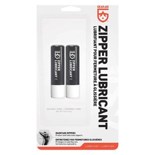 Смазка для молний Gear Aid by McNett Zipper Lubricant Stick 2x4.5 g, white, Для шкіри, Для спорядження