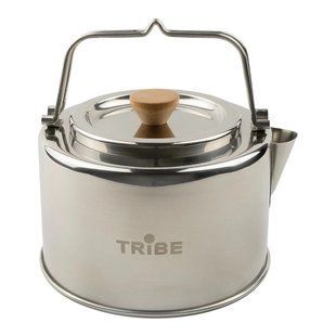 Чайник сталевий Tribe Kettle 1.2л T-FI-0010 Metal, metal, Чайники, Нержавіюча сталь, 1.2