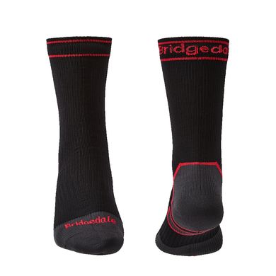 Мембранні шкарпетки Bridgedale Storm Sock HW Boot, black, L, Універсальні, Трекінгові, Середні, З мембраною, Великобританія, Великобританія