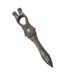 Специальный нож подводного охотника - Сталкер-Стропорез Z1 с тефлоновым покрытием, black, Нержавеющая сталь