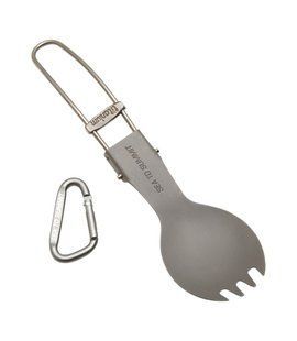 Вилка-ложка Sea To Summit Folding Titanium Spork, titanium, Столовые приборы, Титан, Киев, Харьков, Одесса, Днепр, Запорожье, Львов, Кривой Рог, Винница, Полтава, Чернигов, Черкассы, Сумы, Хмельницкий, Черновцы, Ровно