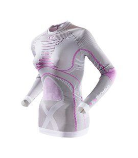 Термокофта X-Bionic Radiactor Evo Man Shirt Long Sleeves, Silver/fuchsia, XS, Для жінок, Кофти, Синтетична, Для активного відпочинку
