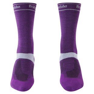 Шкарпетки Bridgedale Women's MTB Mid-Season Weight T2 Merino Sport Boot Purple, purple, M, Для жінок, Велосипедні, Комбіновані, Великобританія, Великобританія