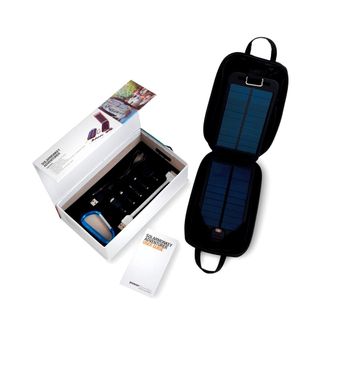 Портативний зарядний пристрій Solarmonkey Adventurer, black, Сонячні панелі з накопичувачем