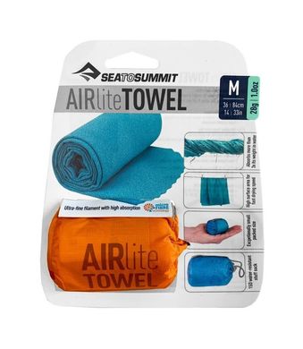 Полотенце туристическое Sea To Summit Airlite Towel, grey, M, Австралия