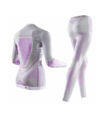 Термокофта X-Bionic Radiactor Evo Man Shirt Long Sleeves, Silver/fuchsia, XS, Для жінок, Кофти, Синтетична, Для активного відпочинку