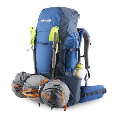 Рюкзак Pinguin Explorer 60 Navy, Navy, Універсальні, Похідні рюкзаки, З клапаном, One size, 60, 1970, Чехія