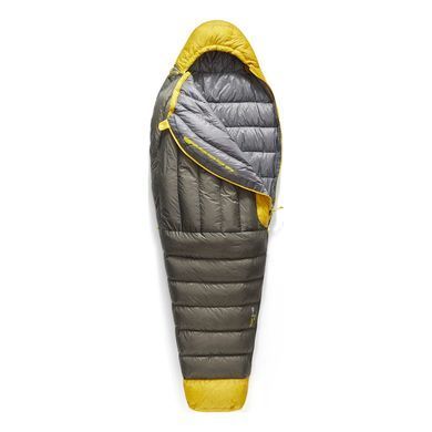 Спальний мішок Sea to Summit Spark -1&deg;C Long, Beluga Black, Long, Спальник, Кокон, Універсальний, Пуховий, Трисезонні, Left, 536, Київ, Харків, Одеса, Днiпро, Запоріжжя, Львів, Кривий Ріг, Вінниця, Полтава, Чернігів, Черкаси, Суми, Хмельницький, Чернівці, Рівне
