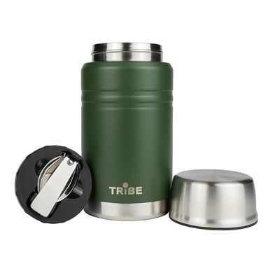 Термос пищевой Tribe Food Jar 0.7л T-DE-0023 Olive, olive, Пищевые контейнеры, Нержавеющая сталь, 0.7, Киев, Харьков, Одесса, Днепр, Запорожье, Львов, Кривой Рог, Винница, Полтава, Чернигов, Черкассы, Сумы, Хмельницкий, Черновцы, Ровно