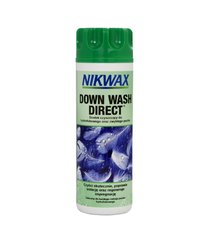 Средство для стирки и пропитки пуха Nikwax Down Wash Direct 300ml, green, Средства для стирки, Для одежды, Для пуха, Великобритания, Великобритания