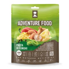 Сублімована їжа Adventure Food Pasta ai Funghi Паста з сиром і грибами New Package, silver/green, Вегетаріанські, Нідерланди, Нідерланди