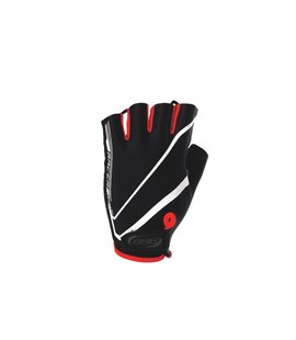 Велорукавички BBB Racer, black/red, Велорукавички, Для чоловіків, L