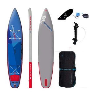 Надувна SUP дошка Starboard Inflatable 12'6″ x 30″ Touring M Deluxe DC, blue/green, Турингові, Прогулянковий, Туристичний, Надувні, Київ, Харків, Одеса, Днiпро, Запоріжжя, Львів, Кривий Ріг, Вінниця, Полтава, Чернігів, Черкаси, Суми, Хмельницький, Чернівці, Рівне