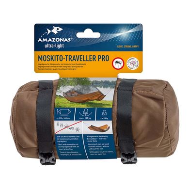 Гамак з москітною сіткою Amazonas Moskito-Traveller Pro, orange, Гамаки з москітною сіткою, Китай, Німеччина