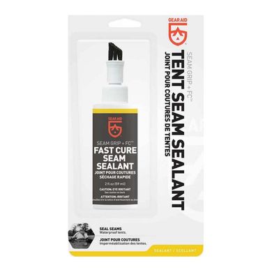 Герметик для швов Gear Aid by McNett Seam Grip +FC Fast Cure Seam Sealant 60ml, transperent, Герметик уретановый, Для снаряжения