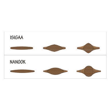 Весло для каяка EastPole Paddles Nanook BoneEdge Glow Greenland Paddle 210cm, Wood, Гренландское (Greenland), Для байдарок и каяков, 210, Деревина, Деревина, Для взрослых