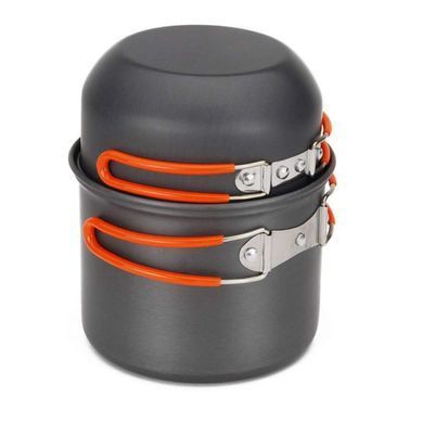 Набір посуду Fire Maple FMC 207, dark grey, Набори для пікніка, Анодований алюміній, Київ, Харків, Одеса, Днiпро, Запоріжжя, Львів, Кривий Ріг, Вінниця, Полтава, Чернігів, Черкаси, Суми, Хмельницький, Чернівці, Рівне