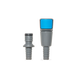 З'єднувальна ланка HydraPak Quick Connect In-Line, grey, Аксессуары, Китай, США