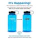 Пляшка для води Nalgene Wide Mouth Sustain Water Bottle 0.95L, gray, Фляги, Харчовий пластик, 0.95, США, США