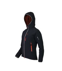 Куртка Milo Kools Lady, black/red, Софтшеловые, Для женщин, XL, Без мембраны, Польша