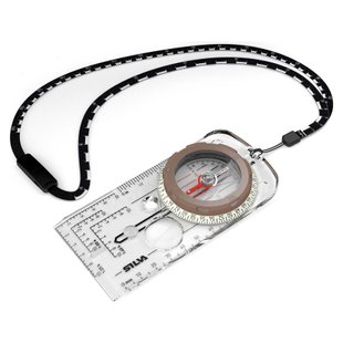 Компас Silva Military Base Plate 5-6400/360 Global Compass, Transparent, Тактичні, Швеція, Швеція