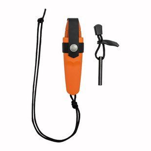Ніж Morakniv Eldris S w/Fire Kit Burnt Orange, orange, Фиксированные ножи, Швеция, Швеция