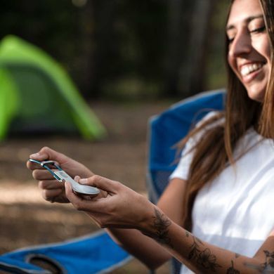 Ложка GSI Outdoors Glacier Folding Spoon, blue, Столовые приборы, Нержавеющая сталь, США, Киев, Харьков, Одесса, Днепр, Запорожье, Львов, Кривой Рог, Винница, Полтава, Чернигов, Черкассы, Сумы, Хмельницкий, Черновцы, Ровно