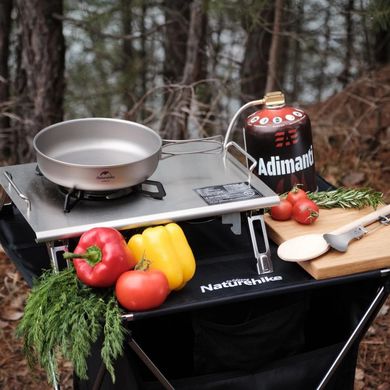 Пальник-стіл кемпінговий Naturehike NH20RJ001, steel, Київ, Харків, Одеса, Днiпро, Запоріжжя, Львів, Кривий Ріг, Вінниця, Полтава, Чернігів, Черкаси, Суми, Хмельницький, Чернівці, Рівне