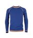 Термокофта Milo Under shirt, Abyss blue/orange, M/L, Для мужчин, Кофты, Синтетическое, Для повседневного использования