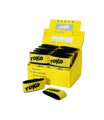 Липучка-стяжка ToKo Ski Clip Alpine&Carving, black/yellow, Липучка
