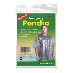 Плащ-пончо Coghlans Emergency Poncho, Clear, Пончо