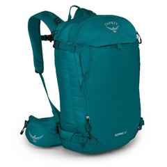 Рюкзак Osprey Sopris 30, Verdigris Green, Універсальні, Гірськолижні рюкзаки, Без клапана, One size, 30, 1100