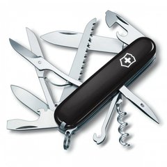 Ніж складаний Victorinox Huntsman 1.3713.3, black, Швейцарський ніж
