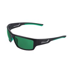 Очки Cairn Fluide Polarized 3, mat midnight-vivid green, Спортивные, Для мужчин