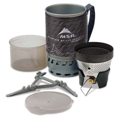Система для приготування їжі MSR WindBurner Personal Stove System 1L, black, Київ, Харків, Одеса, Днiпро, Запоріжжя, Львів, Кривий Ріг, Вінниця, Полтава, Чернігів, Черкаси, Суми, Хмельницький, Чернівці, Рівне