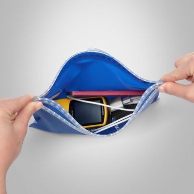Гермочехол Fidlock Hermetic Dry Bag Multi L Blue, transp./ 2728C blue 2728C blue/ black, Гермочехол