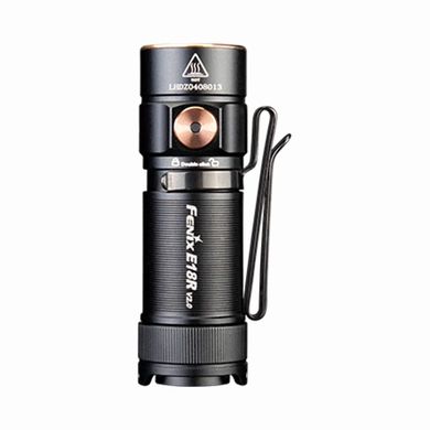 Ліхтар ручний Fenix E18R v2.0, black, Ручні