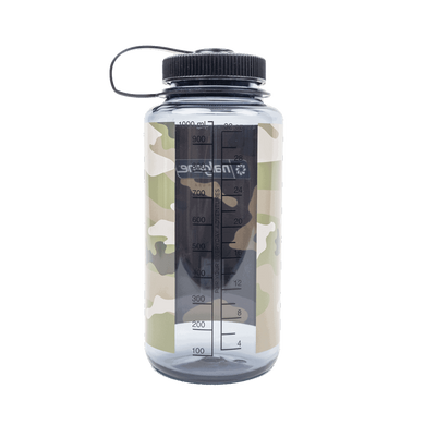 Пляшка для води Nalgene Wide Mouth Sustain Water Bottle Camo 0.95L, camo, Фляги, Харчовий пластик, 1.0, США, США, Київ, Харків, Одеса, Днiпро, Запоріжжя, Львів, Кривий Ріг, Вінниця, Полтава, Чернігів, Черкаси, Суми, Хмельницький, Чернівці, Рівне