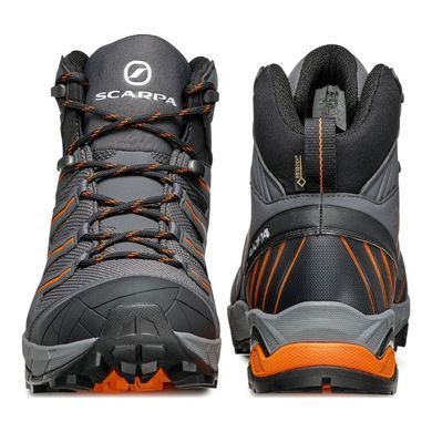 Трекінгові черевики Scarpa Maverick MID GTX, Iron Grey/Orange, Для чоловіків, З мембраною, Без рантів, 44, Київ, Харків, Одеса, Днiпро, Запоріжжя, Львів, Кривий Ріг, Вінниця, Полтава, Чернігів, Черкаси, Суми, Хмельницький, Чернівці, Рівне, Італія