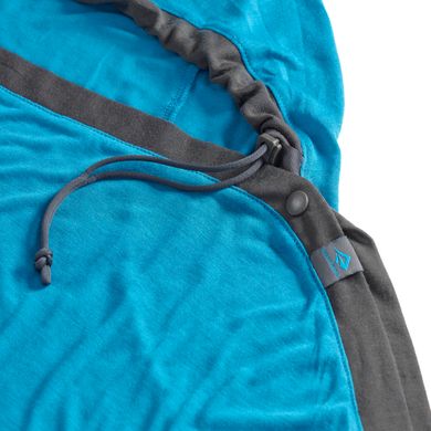 Вкладиш в спальник Sea to Summit Breeze Sleeping Bag Liner Insect Shield Rectangular w/ Pillow Sleeve, Turkish Tile Blue, Вкладиші, Універсальний, Чотирисезонні, 314, Київ, Харків, Одеса, Днiпро, Запоріжжя, Львів, Кривий Ріг, Вінниця, Полтава, Чернігів, Черкаси, Суми, Хмельницький, Чернівці, Рівне, Австралія