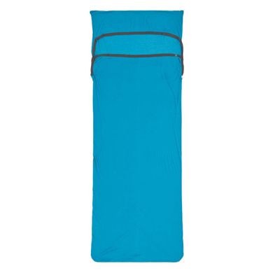 Вкладиш в спальник Sea to Summit Breeze Sleeping Bag Liner Insect Shield Rectangular w/ Pillow Sleeve, Turkish Tile Blue, Вкладыши, Универсальный, Четырехсезонные, 314, Киев, Харьков, Одесса, Днепр, Запорожье, Львов, Кривой Рог, Винница, Полтава, Чернигов, Черкассы, Сумы, Хмельницкий, Черновцы, Ровно, Австралия