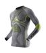 Термокофта X-Bionic Radiactor Evo Man Shirt Long Sleeves, Iron/yellow, XXL, Для чоловіків, Футболки, Синтетична, Для активного відпочинку