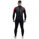 Гидрокостюм Marlin Bali Man 2mm Red/Black, red/black, 2, Для мужчин, Мокрый, Для дайвинга, Длинный, XXXL