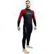 Гидрокостюм Marlin Bali Man 2mm Red/Black, red/black, 2, Для мужчин, Мокрый, Для дайвинга, Длинный, XXXL