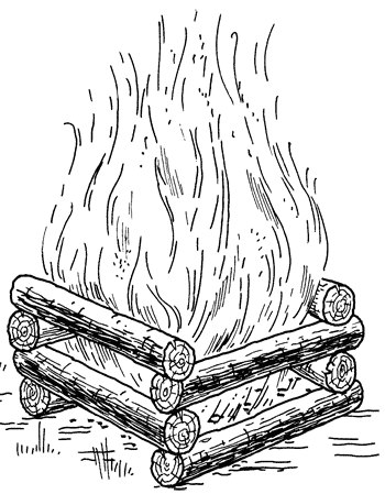 Как разжечь огонь «Колодец» Альт: Как разжечь огонь «Колодец»