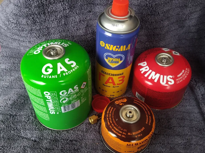 типы газовых баллонов